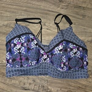 Lane Bryant/ Cacique Floral Print Women's Swim TOP